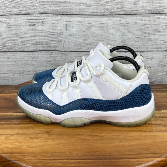Jordan 11 Retro Low Snake Navy 2019 Sneakers CD6846-102 Men’s Shoe Size 8